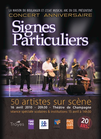 Flyer 20 ans Signes Particuliers Recto